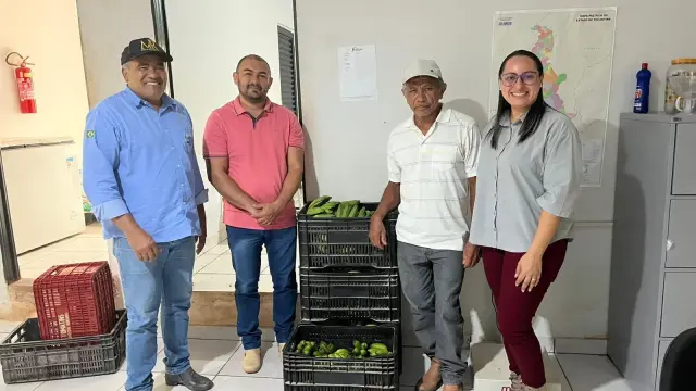 Prefeitura de Recursolândia fortalece a agricultura familiar com compra direta de mais de 3 mil quilos de alimentos